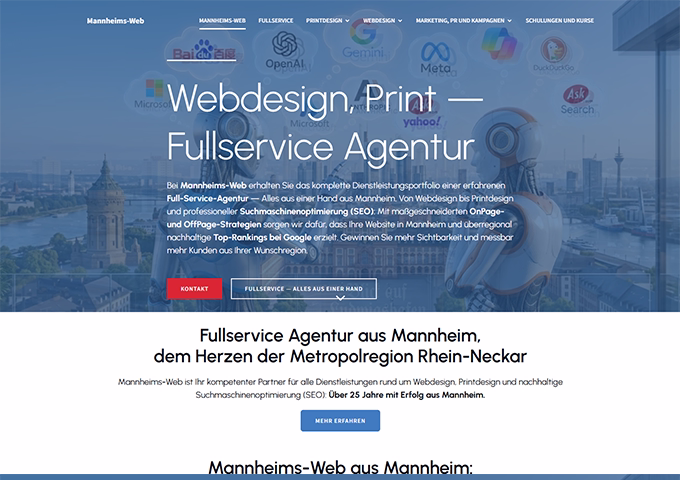 Mannheims Web | Mannheim