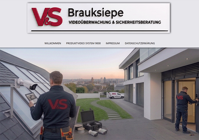 V&S Brauskiepe | Sicherheitstechnik & Videoüberwachung Heilbronn
