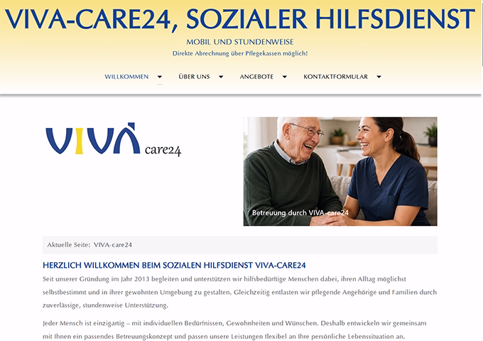 Sozialer Hilfsdienst | VIVA-care24