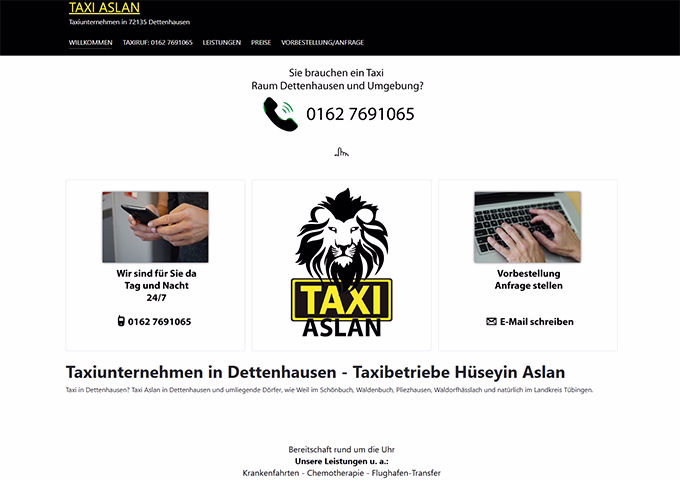 Taxi | Dettenhausen