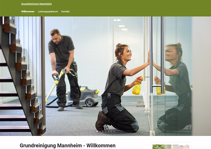Grundreinigung | Mannheim